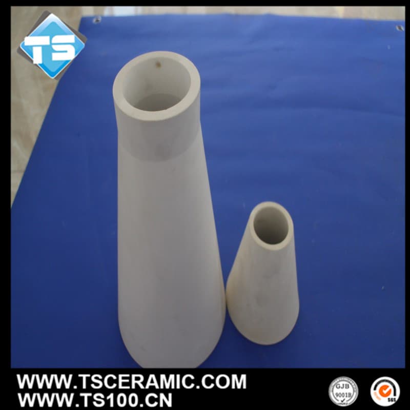 Alumina Ceramic Cone_shaped_Tapered Tube as Lining